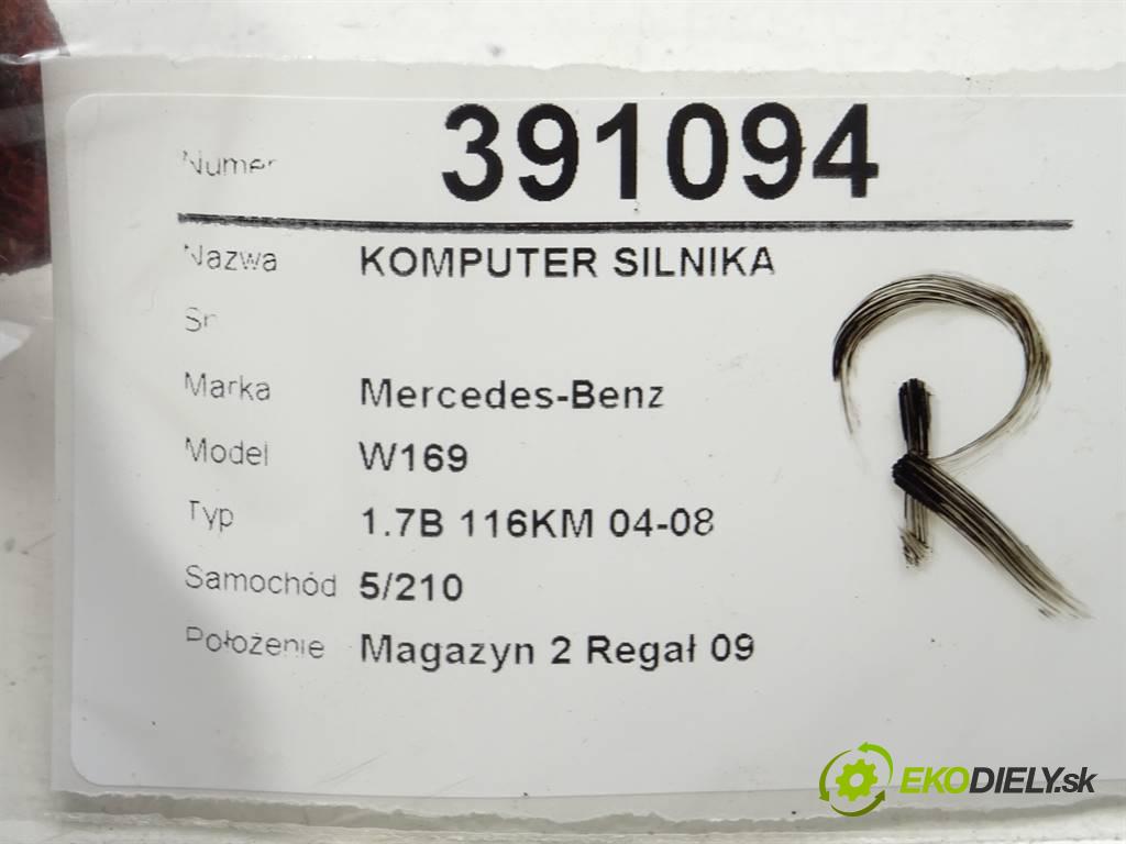 Mercedes-Benz W169  2005 85 kW 1.7B 116KM 04-08  riadiaca jednotka Motor A2661534779 (Riadiace jednotky)