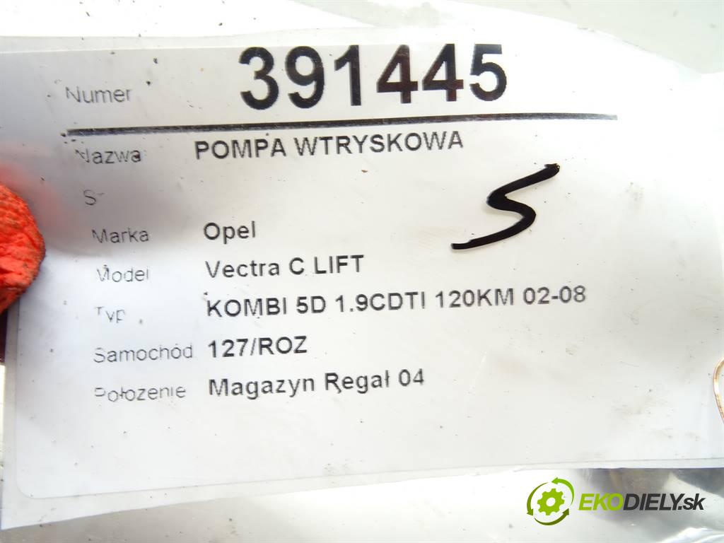 Opel Vectra C LIFT  2007 88 kW KOMBI 5D 1.9CDTI 120KM 02-08 1900 Pumpa vstrekovacia 0445010156 (Vstrekovacie čerpadlá)