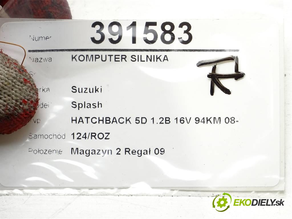 Suzuki Splash  2011 69 kW HATCHBACK 5D 1.2B 16V 94KM 08-14 1200 riadiaca jednotka Motor 33920-85L00 (Riadiace jednotky)