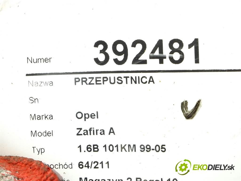 Opel Zafira A  2000  1.6B 101KM 99-05 1600 Škrtiaca klapka  (Škrtiace klapky)