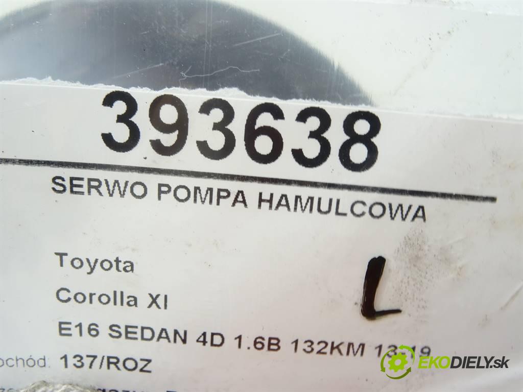 Toyota Corolla XI  2014 97 kW E16 SEDAN 4D 1.6B 132KM 13-19 1600 Posilovač Pumpa brzdová 0204720892 (Posilňovače bŕzd)