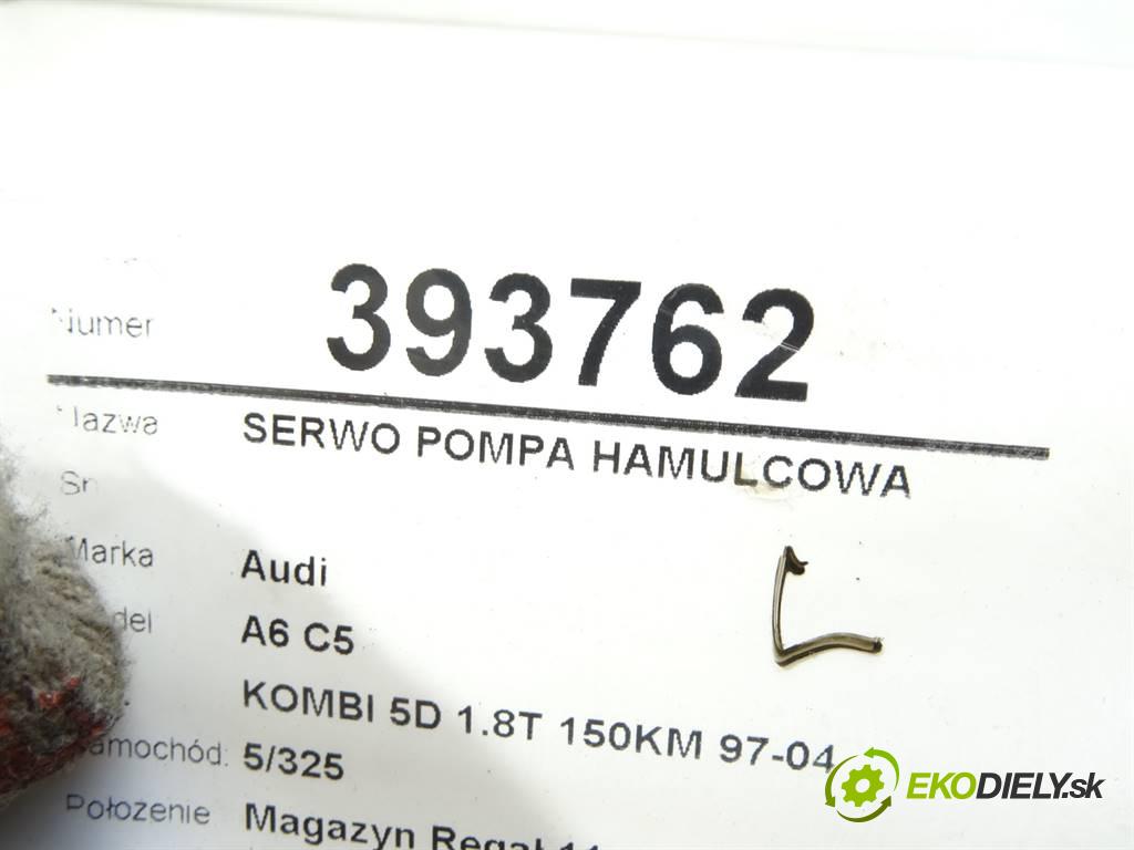 Audi A6 C5  1998 110 kW KOMBI 5D 1.8T 150KM 97-04 1800 Posilovač Pumpa brzdová  (Posilňovače bŕzd)