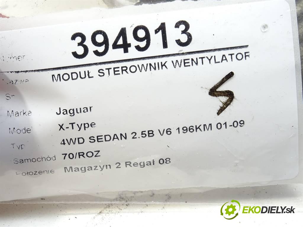 Jaguar X-Type  2003 143,5 4WD SEDAN 2.5B V6 196KM 01-09 2500 Modul Riadiaca jednotka ventilátora  (Ostatné)