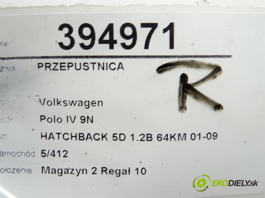 Volkswagen Polo IV 9N  2002 47kW HATCHBACK 5D 1.2B 64KM 01-09 1198 Škrtiaca klapka 036133062N (Škrtiace klapky)