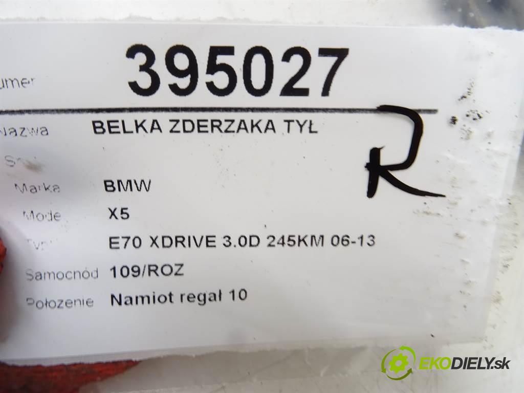 BMW X5  2011 245KM E70 XDRIVE 3.0D 245KM 06-13 3000 Výstuha nárazníka zad 7158449 (Výstuhy zadné)