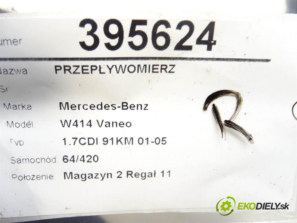 Mercedes-Benz W414 Vaneo  2004 70 kW 1.7CDI 91KM 01-05 1700 Váha vzduchu 6680900529 (Váhy vzduchu)