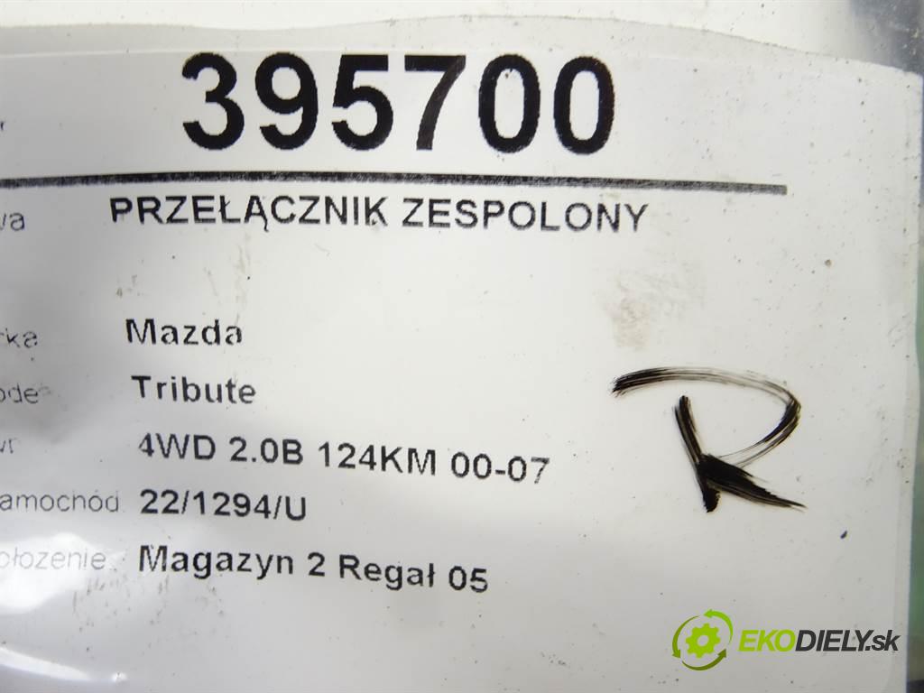 Mazda 626 Prepínač kombinovaný 17B122 (Prepínače, spínače, tlačidlá a ovládače kúrenia)