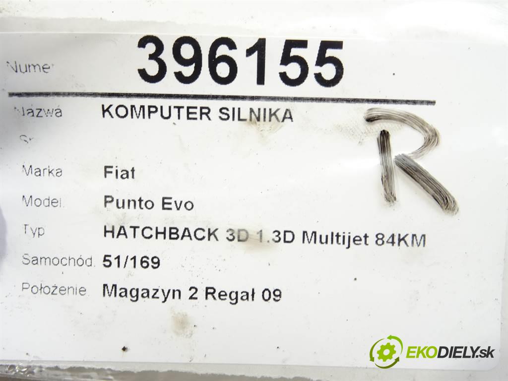 Fiat Punto Evo  2011 62kW HATCHBACK 3D 1.3D Multijet 84KM 09-12 1248 riadiaca jednotka Motor 51896809 (Riadiace jednotky)