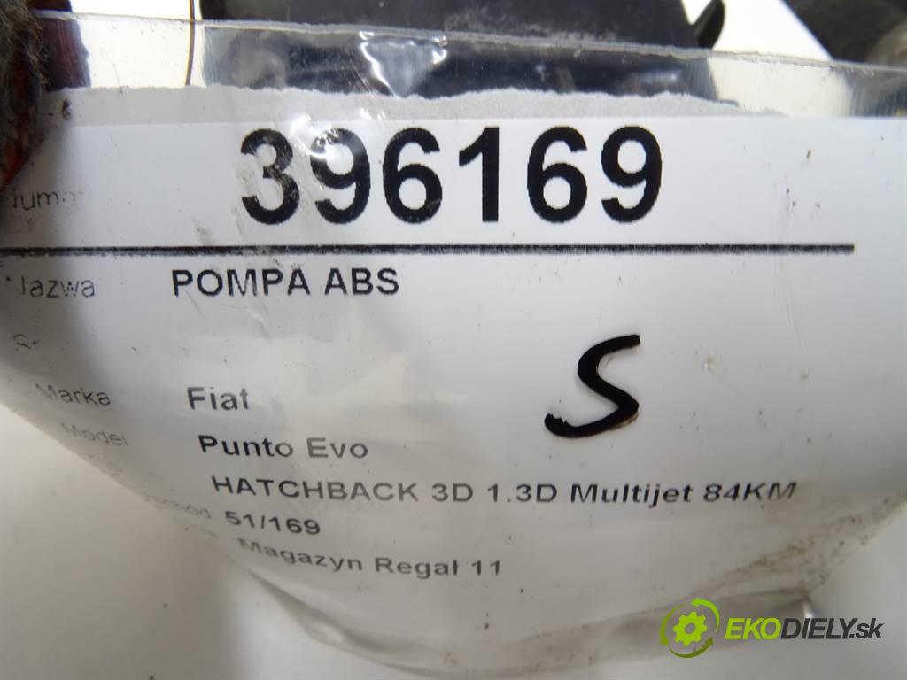 Fiat Punto Evo  2011 62kW HATCHBACK 3D 1.3D Multijet 84KM 09-12 1248 Pumpa ABS 51894800 (Pumpy ABS)