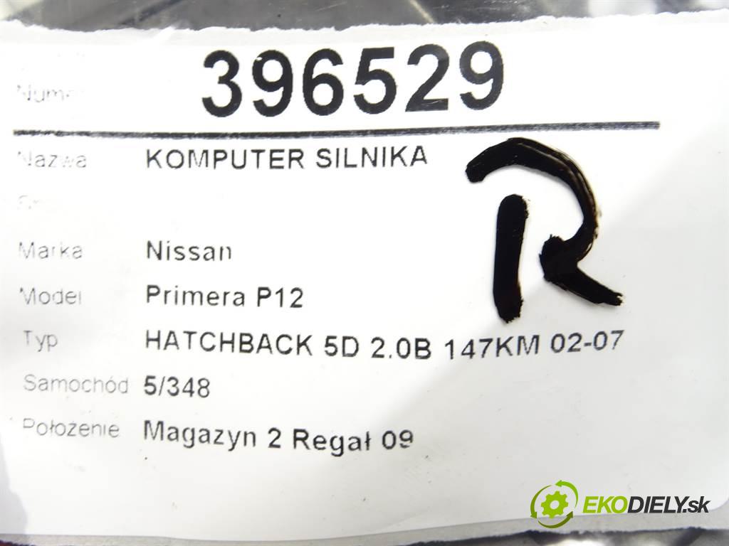 Nissan Primera P12  2003 103 kW HATCHBACK 5D 2.0B 147KM 02-07 2000 riadiaca jednotka Motor MEC32-690 (Riadiace jednotky)