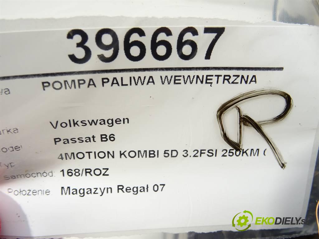 Volkswagen Passat B6  2006 250KM 4MOTION KOMBI 5D 3.2FSI 250KM 05-10 3200 Pumpa paliva vnútorná  (Palivové pumpy, čerpadlá, plaváky)