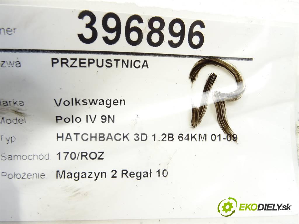 Volkswagen Polo IV 9N  2002 47 kW HATCHBACK 3D 1.2B 64KM 01-09 1200 Škrtiaca klapka 036133062N (Škrtiace klapky)