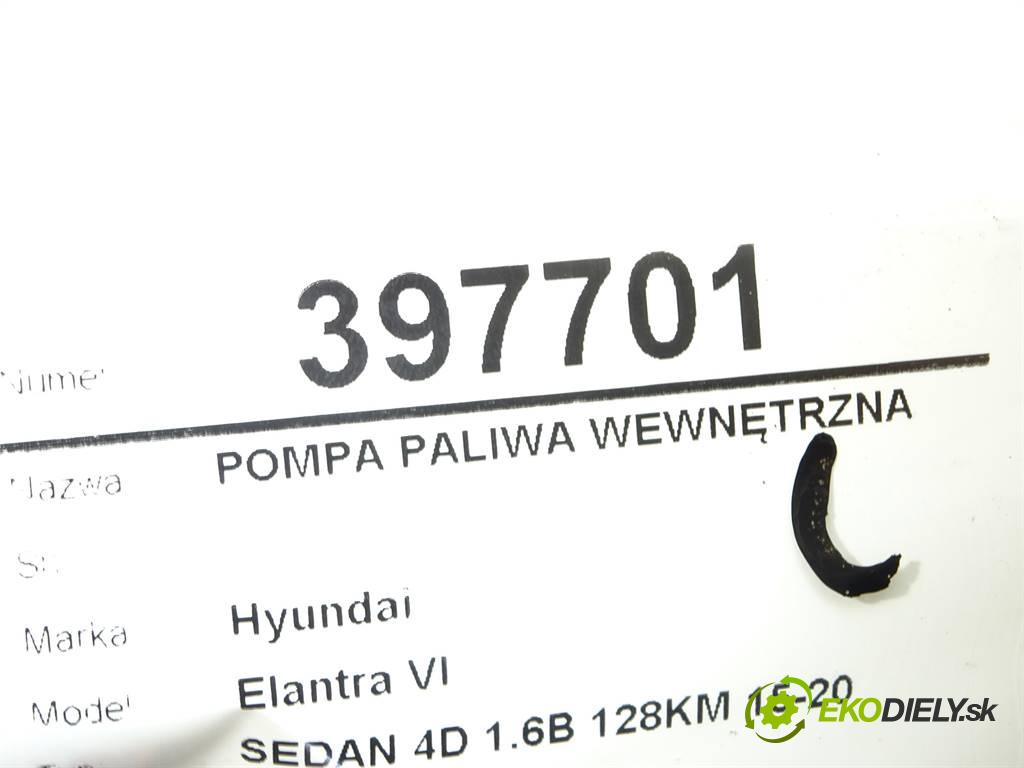 Hyundai Elantra VI  2017 93,8 SEDAN 4D 1.6B 128KM 15-20 1600 pumpa paliva vnitřní 31110-F2100 (Palivové pumpy, čerpadla)