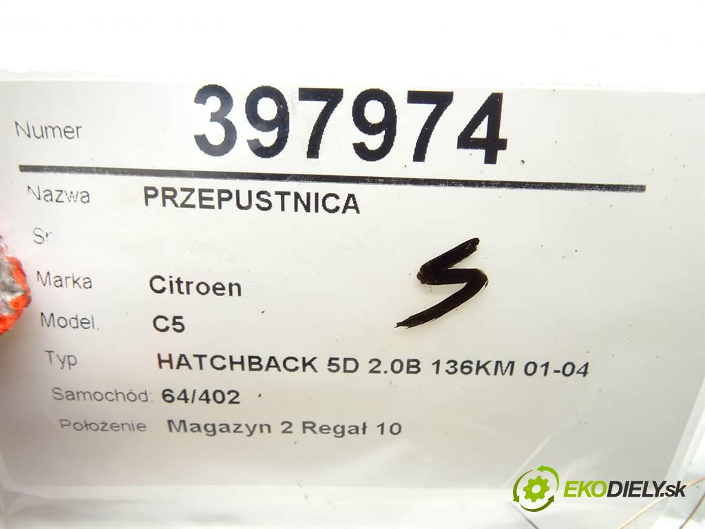 Citroen C5  2001  HATCHBACK 5D 2.0B 136KM 01-04 2000 Škrtiaca klapka 9642473280 (Škrtiace klapky)