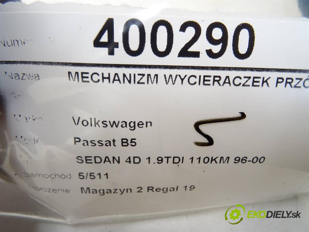 Volkswagen Passat B5  1997 81 kW SEDAN 4D 1.9TDI 110KM 96-00 1900 Mechanizmus stieračov predný 8D1955113A (Motorčeky stieračov predné)