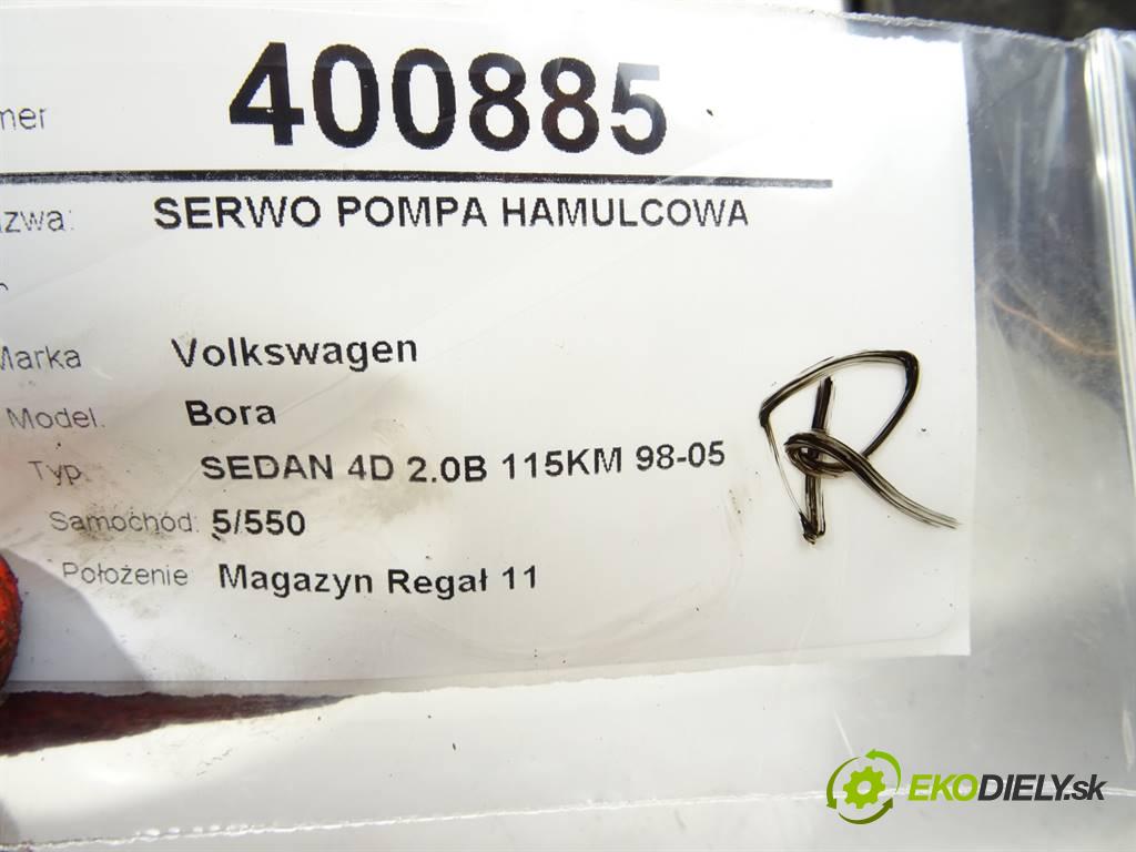 Volkswagen Bora  1999 85 kW SEDAN 4D 2.0B 115KM 98-05 2000 Posilovač Pumpa brzdová 21027099 (Posilňovače bŕzd)