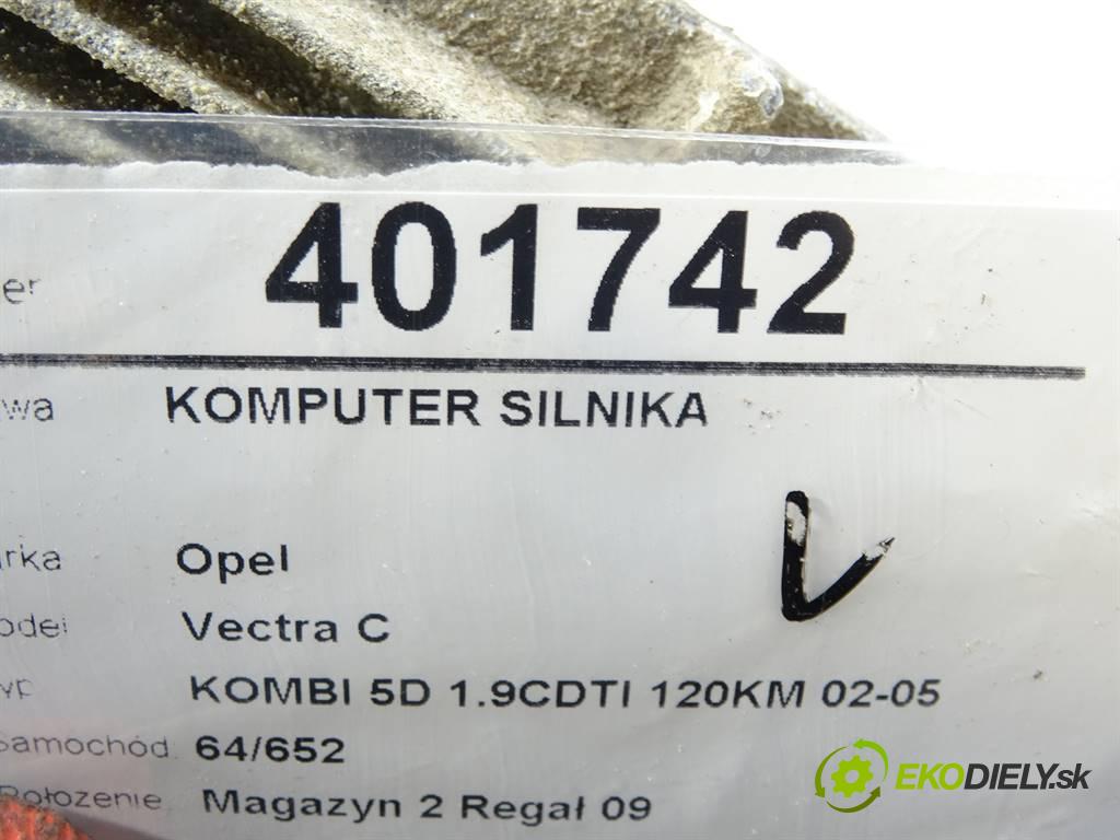 Opel Vectra C  2004 88 kW KOMBI 5D 1.9CDTI 120KM 02-05 1900 riadiaca jednotka Motor 55193968 (Riadiace jednotky)