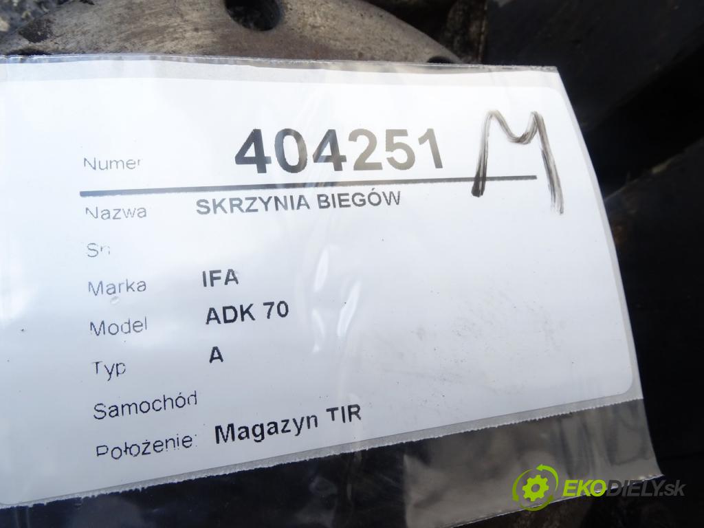 IFA ADK    70  Prevodovka W50/064 (Prevodovky)