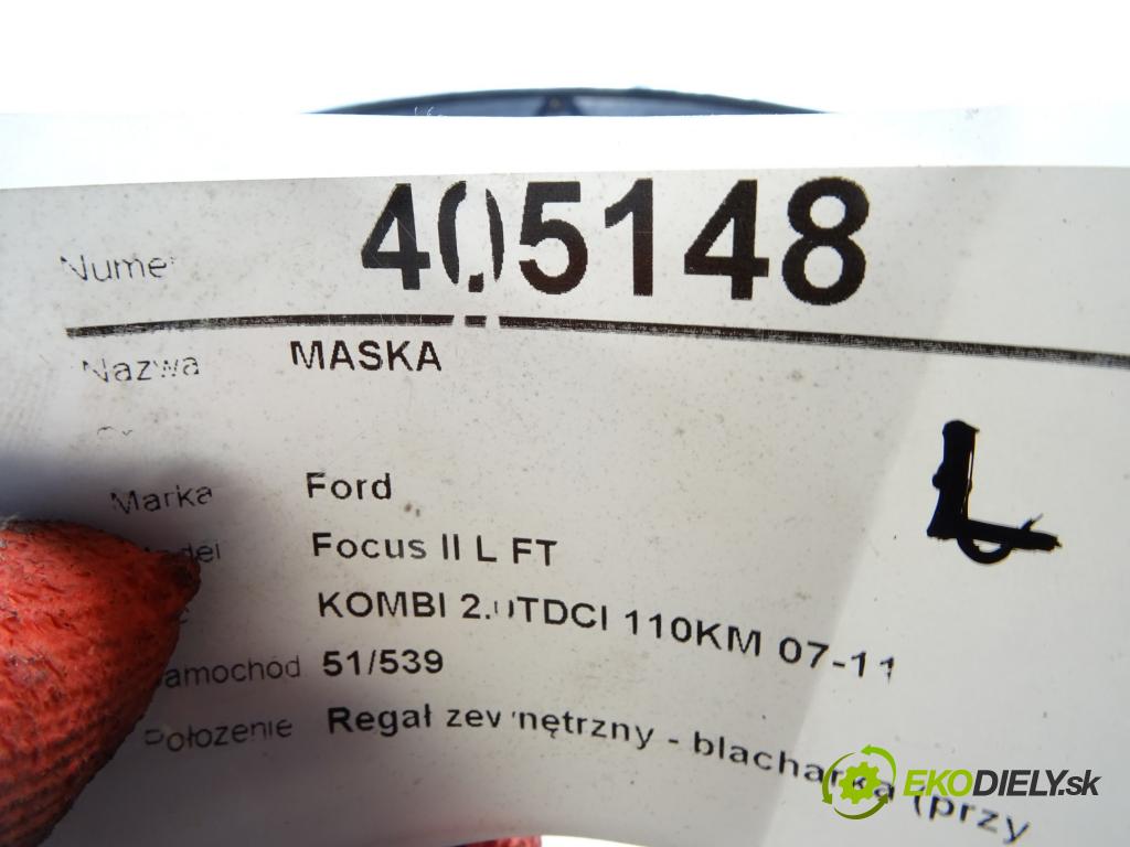 FORD FOCUS II nadwozie zamknięte / kombi 2004 - 2011    ---  Kapota  (Kapoty)