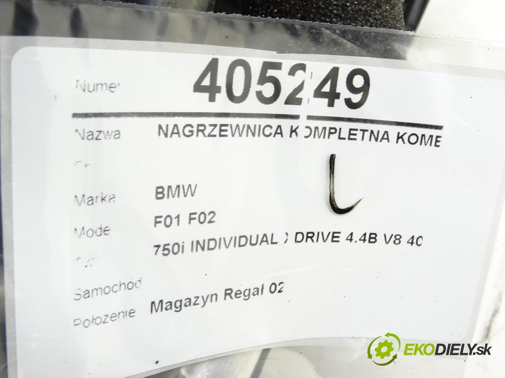 BMW 7 (F01, F02, F03, F04) 2008 - 2015    750 i, Li xDrive 300 kW [408 KM] benzyna 2009 - 20  Výhrevné teleso, radiátor kúrenia komplet KOMBAJN  (Radiátory kúrenia)