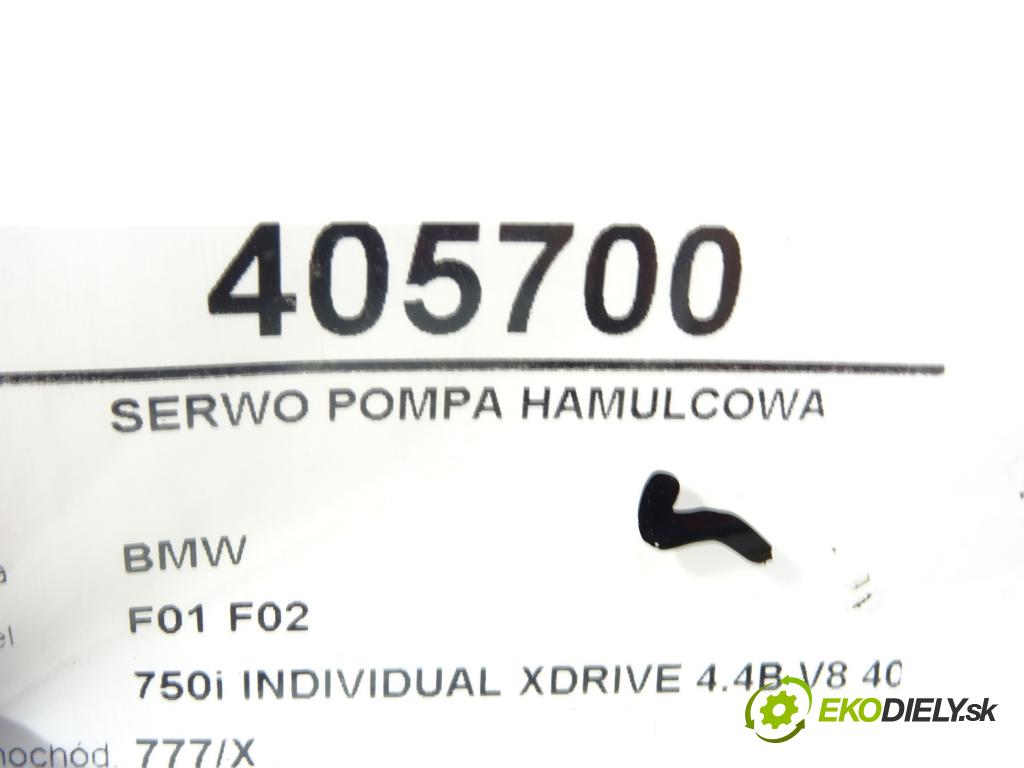 BMW 7 (F01, F02, F03, F04) 2008 - 2015    750 i, Li xDrive 300 kW [408 KM] benzyna 2009 - 20  Posilovač Pumpa brzdová LAC115 (Posilňovače bŕzd)