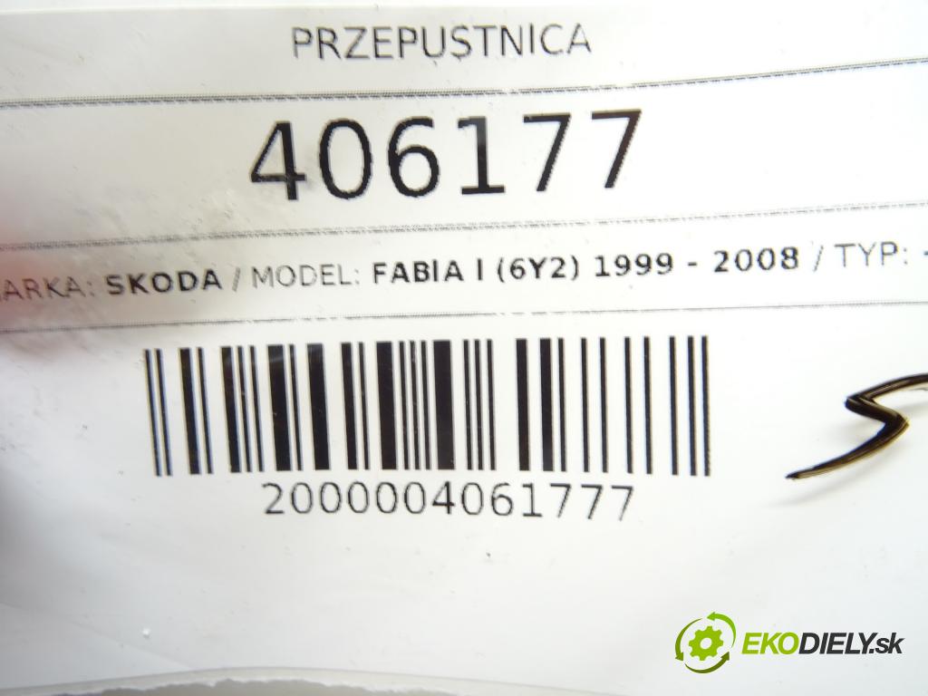 SKODA FABIA I (6Y2) 1999 - 2008    1.4 50 kW [68 KM] benzyna 1999 - 2003  Škrtiaca klapka 047133062 (Škrtiace klapky)