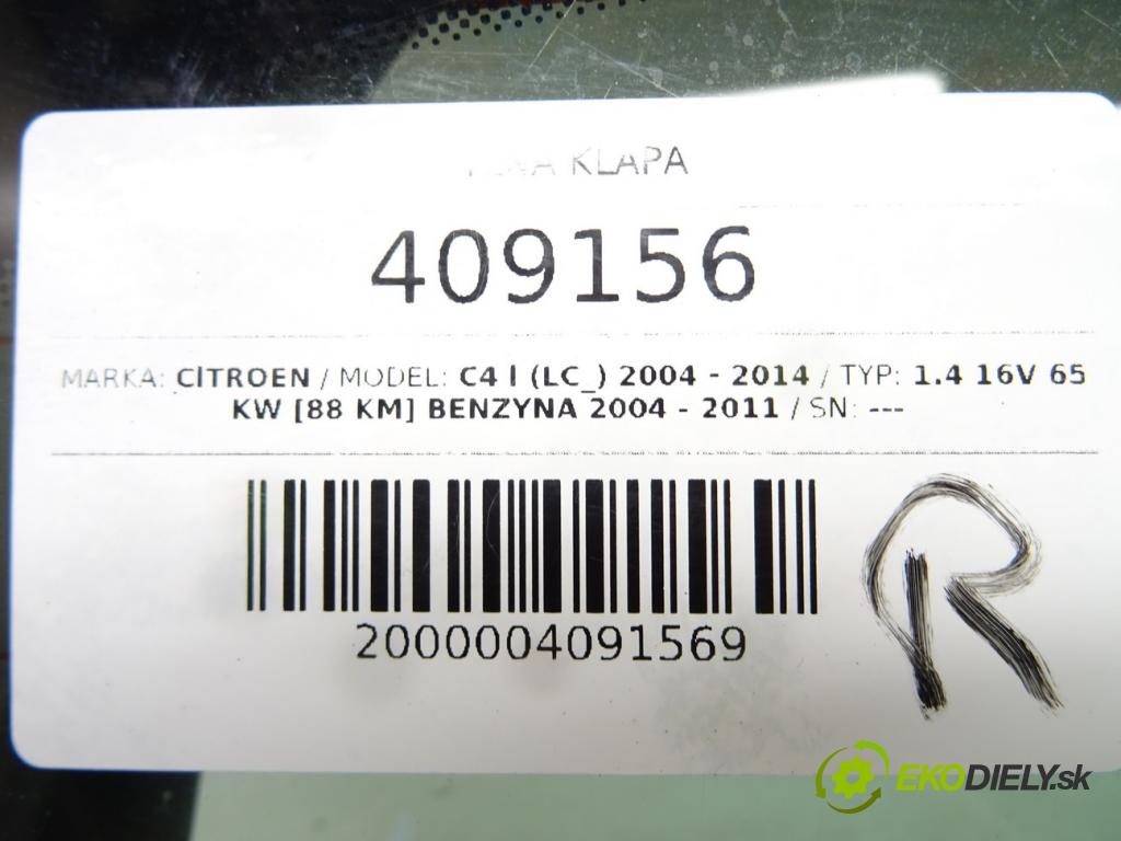 CITROEN C4 I (LC_) 2004 - 2014    1.4 16V 65 kW [88 KM] benzyna 2004 - 2011  zadná kapota  (Zadné kapoty)