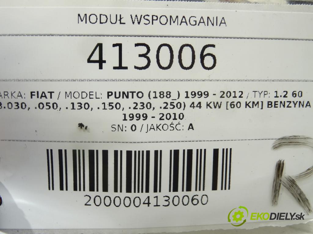 FIAT PUNTO (188_) 1999 - 2012    1.2 60 (188.030, .050, .130, .150, .230, .250) 44   Modul servočerpadlo 2610107503A (Ostatné)