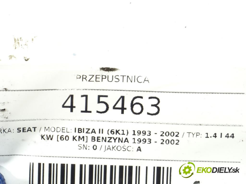 SEAT IBIZA II (6K1) 1993 - 2002    1.4 i 44 kW [60 KM] benzyna 1993 - 2002  Škrtiaca klapka 030133062C (Škrtiace klapky)