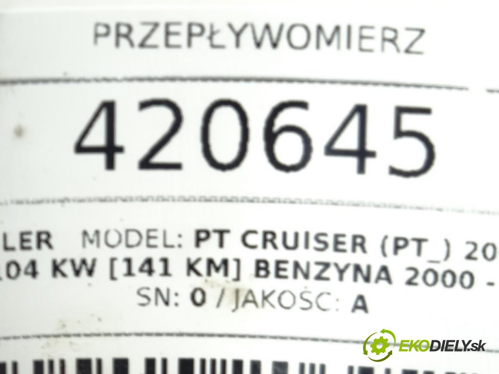CHRYSLER PT CRUISER (PT_) 2000 - 2010    2.0 104 kW [141 KM] benzyna 2000 - 2004  Váha vzduchu  (Váhy vzduchu)
