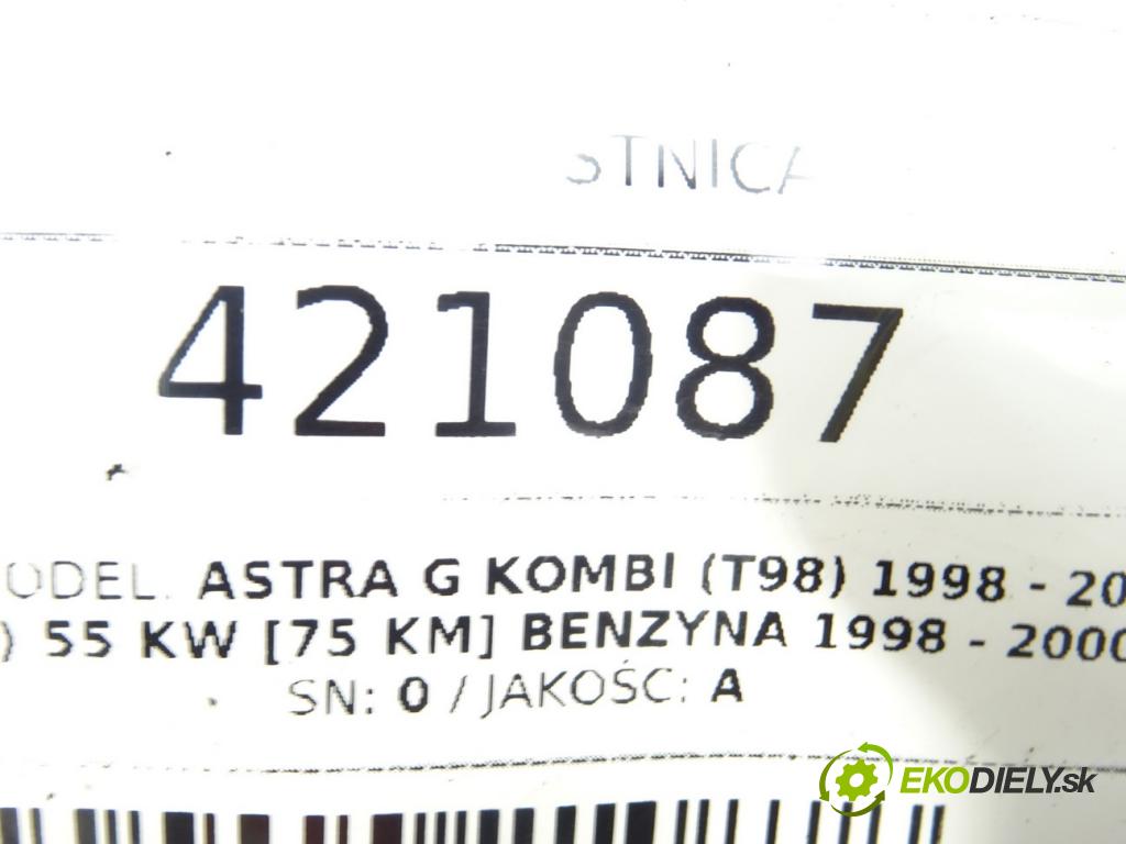 OPEL ASTRA G Kombi (T98) 1998 - 2004    1.6 (F35) 55 kW [75 KM] benzyna 1998 - 2000  Škrtiaca klapka  (Škrtiace klapky)