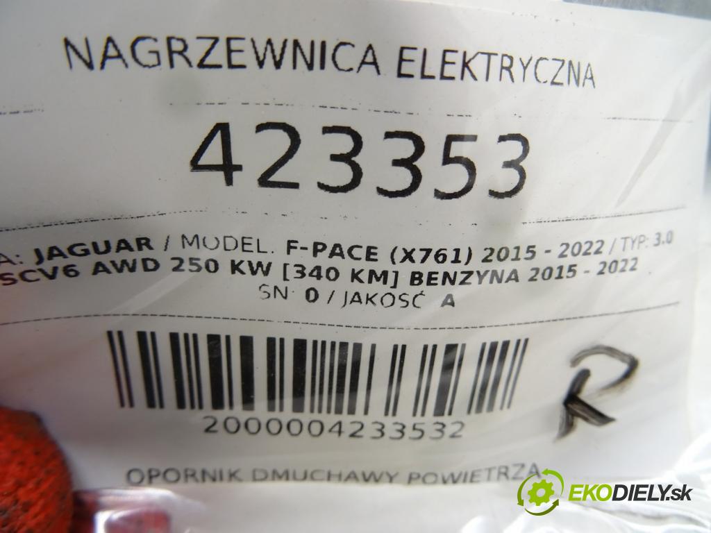 JAGUAR F-PACE (X761) 2015 - 2022    3.0 SCV6 AWD 250 kW [340 KM] benzyna 2015 - 2022  Výhrevné teleso, radiátor kúrenia elektrická MF013410-0861 (Radiátory kúrenia)