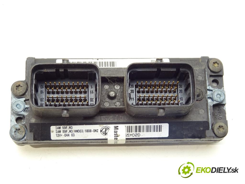 FIAT PUNTO (188_) 1999 - 2012    1.2 60 (188.030, .050, .130, .150, .230, .250) 44   riadiaca jednotka Motor 55181132 (Riadiace jednotky)