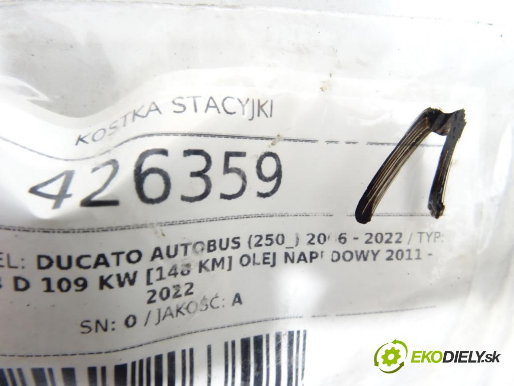 FIAT DUCATO Autobus (250_) 2006 - 2022    150 Multijet 2,3 D 109 kW [148 KM] olej napędowy 2  Kocka, vložka spínacej skrinky  (Spínacie skrinky a kľúče)