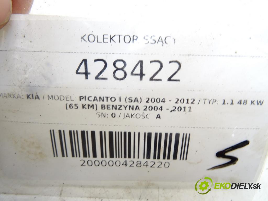 KIA PICANTO I (SA) 2004 - 2012    1.1 48 kW [65 KM] benzyna 2004 - 2011  Potrubie sacie, sanie 0 (Sacie potrubia)