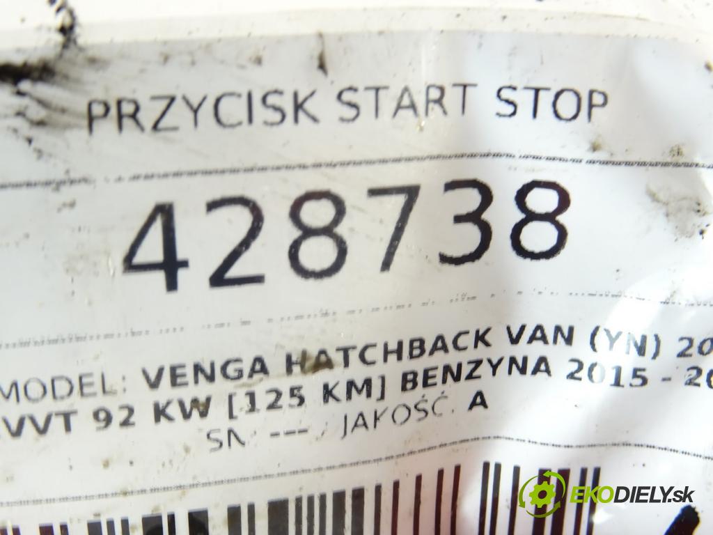 KIA VENGA Hatchback Van (YN) 2010 - 2022    CVVT 92 kW [125 KM] benzyna 2015 - 2022  vypínač Start brzdových světel  (Ovládaní topení a přepínače)