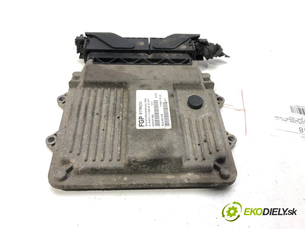 FIAT GRANDE PUNTO (199_) 2005 - 2022    1.3 D Multijet (199.AXD11, 199.AXD1A, 199.AXD1B,..  řídící jednotka motora 51795232 (Řídící jednotky)