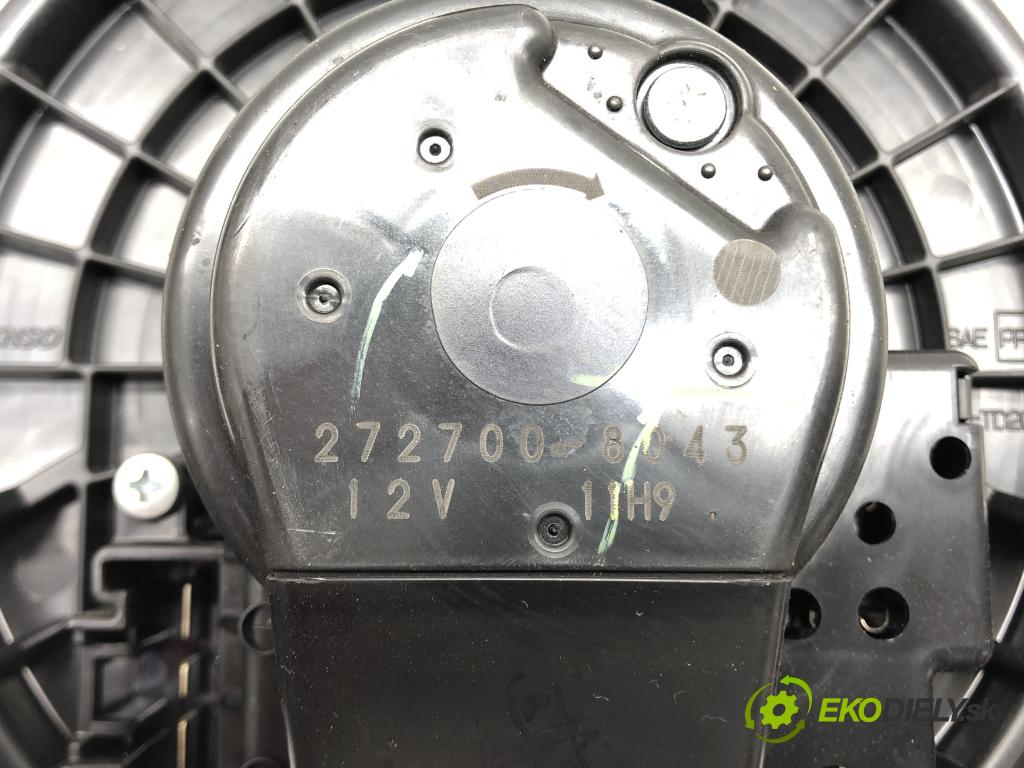 TOYOTA AURIS (_E15_) 2006 - 2012    2.0 D-4D (ADE150_) 93 kW [126 KM] olej napędowy 20  Ventilátor ventilátor kúrenia 272700-8043 (Ventilátory kúrenia)