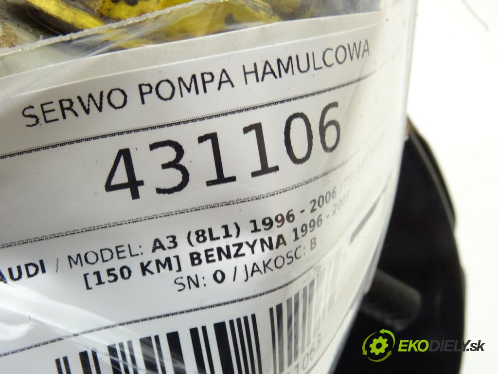 AUDI A3 (8L1) 1996 - 2006    1.8 T 110 kW [150 KM] benzyna 1996 - 2003  Posilovač Pumpa brzdová 1J1614105J (Posilňovače bŕzd)