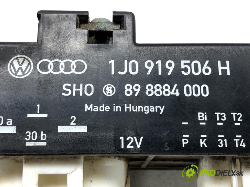 AUDI A3 (8L1) 1996 - 2006    1.6 74 kW [101 KM] benzyna 1996 - 2003  Modul Riadiaca jednotka ventilátora 1J0919506H (Ostatné)