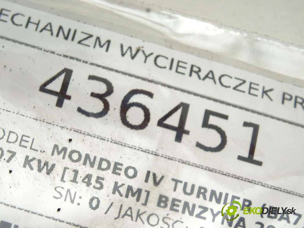 FORD MONDEO IV Turnier (BA7) 2007 - 2015    2.0 107 kW [145 KM] benzyna 2007 - 2015  Mechanizmus stieračov predný 7S71-17504-AB (Motorčeky stieračov predné)