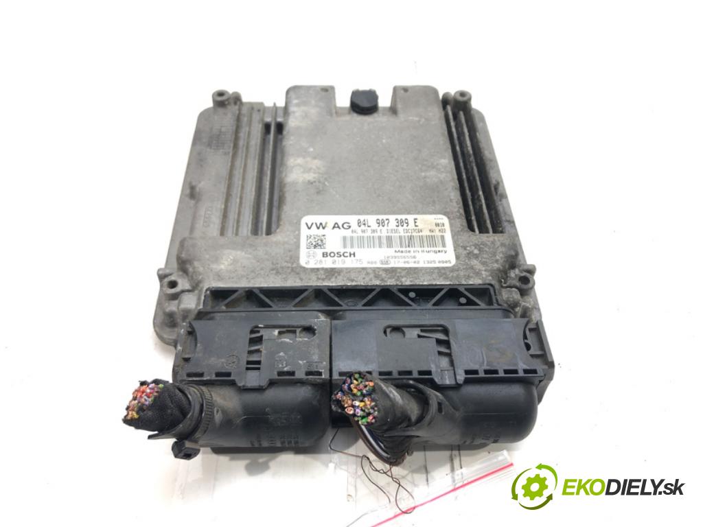 SKODA RAPID (NH3, NK3, NK6) 2012 - 2022    1.6 TDI 85 kW [115 KM] olej napędowy 2015 - 2019  riadiaca jednotka Motor 04L907309E (Riadiace jednotky)