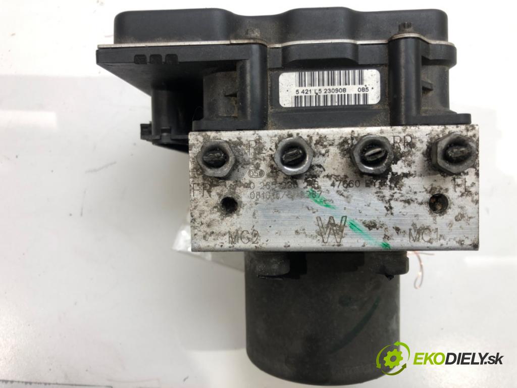 NISSAN QASHQAI / QASHQAI +2 I (J10, NJ10, JJ10E) 2006 - 2014    1.6 84 kW [114 KM] benzyna 2007 - 2013  Pumpa ABS 0265950930 (Pumpy ABS)