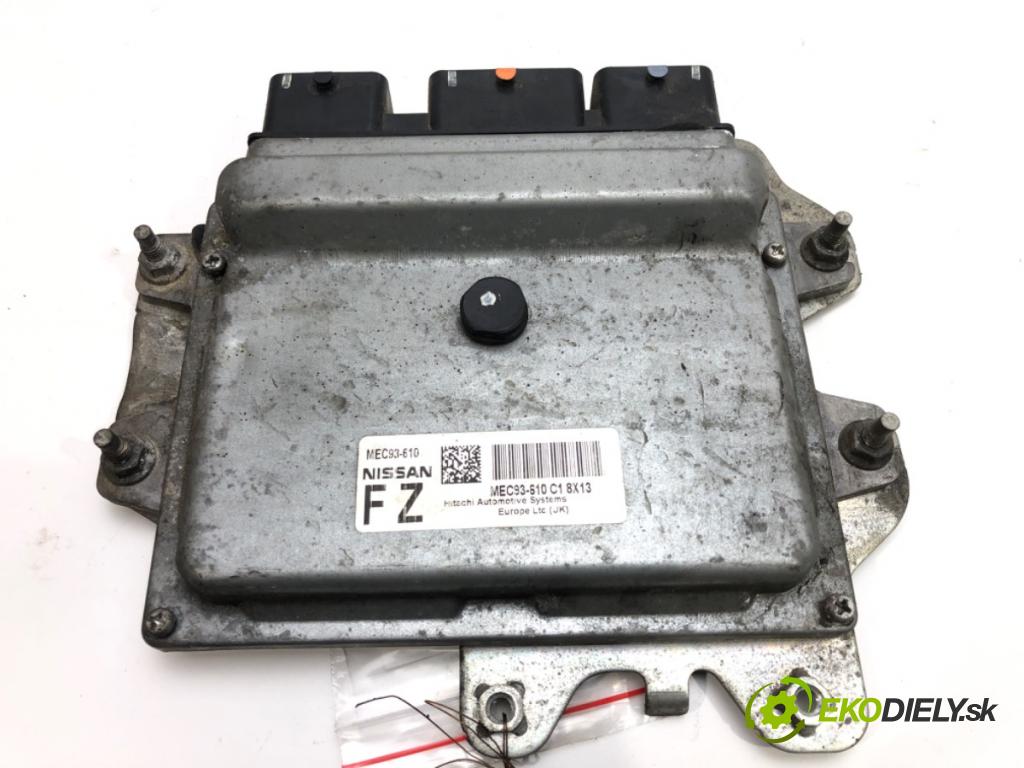 NISSAN QASHQAI / QASHQAI +2 I (J10, NJ10, JJ10E) 2006 - 2014    1.6 84 kW [114 KM] benzyna 2007 - 2013  riadiaca jednotka Motor MEC93-610 (Riadiace jednotky)