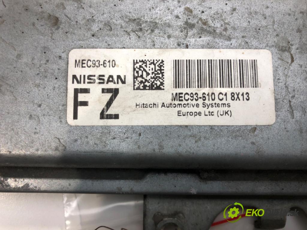 NISSAN QASHQAI / QASHQAI +2 I (J10, NJ10, JJ10E) 2006 - 2014    1.6 84 kW [114 KM] benzyna 2007 - 2013  řídící jednotka motora MEC93-610 (Řídící jednotky)