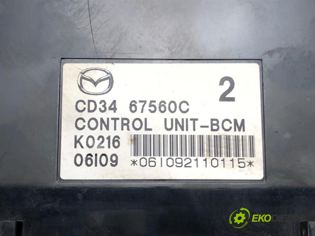 MAZDA 5 (CR19) 2005 - 2010    2.0 CD (CR19) 81 kW [110 KM] olej napędowy 2005 -   Modul BCM CD3467560C (Ostatné)