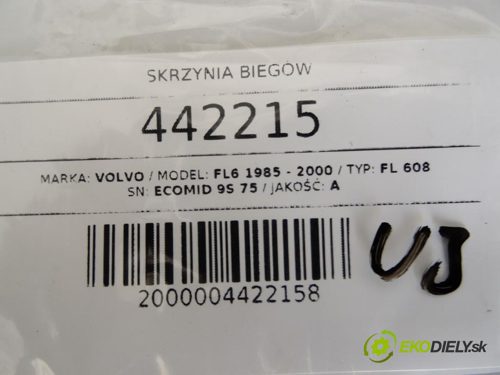 VOLVO FL6 1985 - 2000    FL 608  převodovka ECOMID 9S75 (Převodovky)