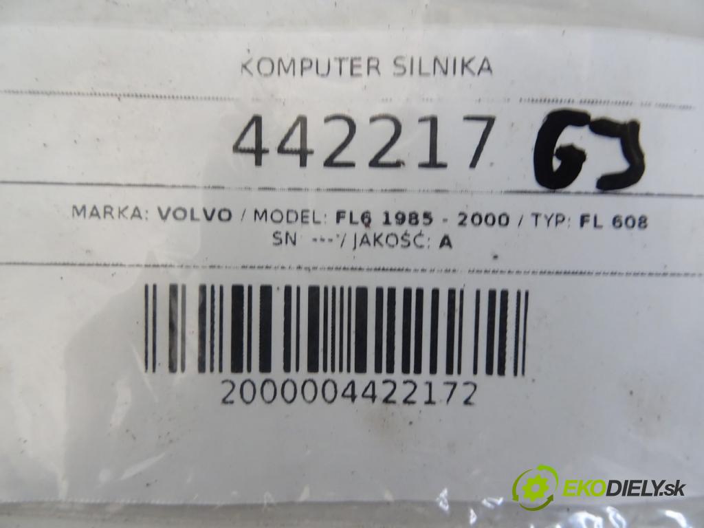 VOLVO FL6 1985 - 2000    FL 608  riadiaca jednotka Motor 20412508 (Riadiace jednotky)