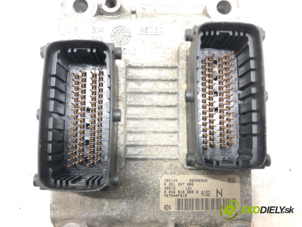 FIAT STILO (192_) 2001 - 2010    1.2 16V (192_XA1B) 59 kW [80 KM] benzyna 2002 - 20  riadiaca jednotka Motor 0261207086 (Riadiace jednotky)