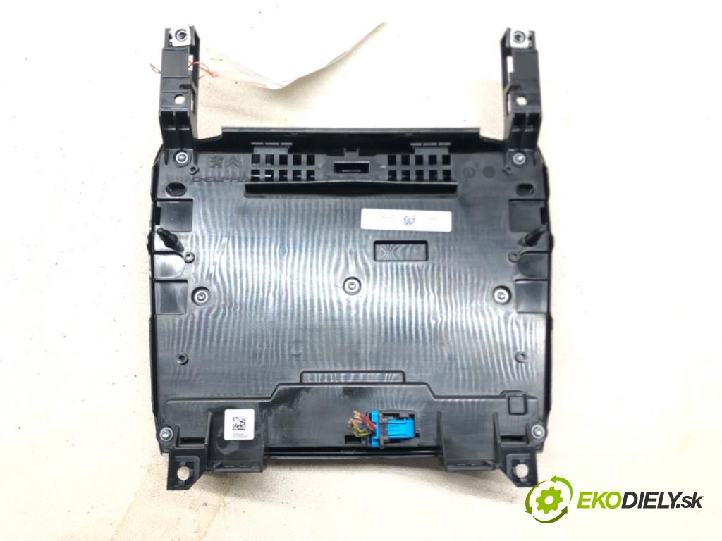 CITROEN C4 II (NC_) 2009 - 2022    1.6 VTi 120 88 kW [120 KM] benzyna 2009 - 2016  Panel ovládaní topení 98136431XF (Ovládaní topení a přepínače)